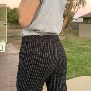 Hollywood brand black and white pattern pants